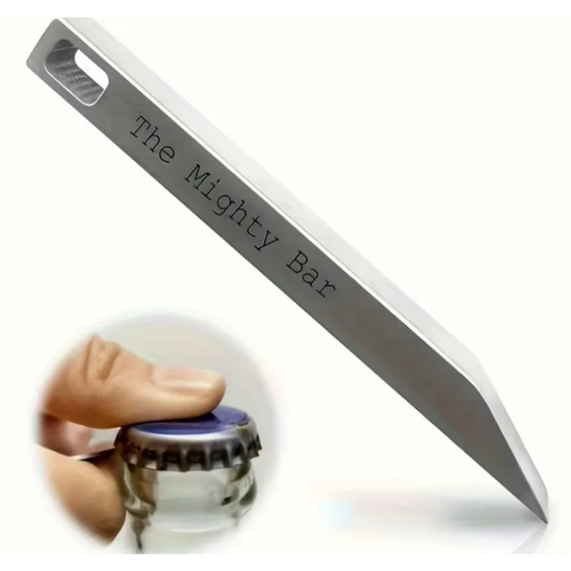 Keychain Multi Tool - Coltellino tascabile Mighty Bar e apribottiglie