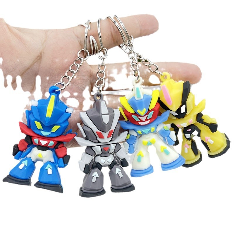 Men Accessories Collection - Portachiavi in silicone Gundam, mini portachiavi