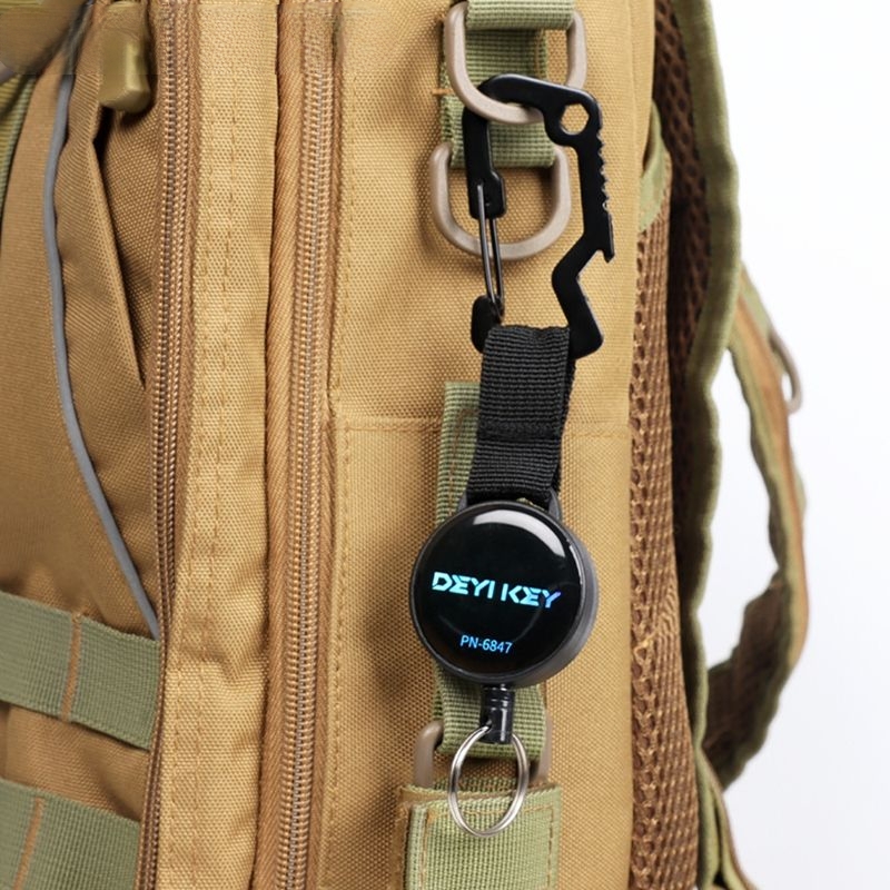 Keychain Multi Tool - 1pc Diving Cordino Retrattile Diving Divaricatore