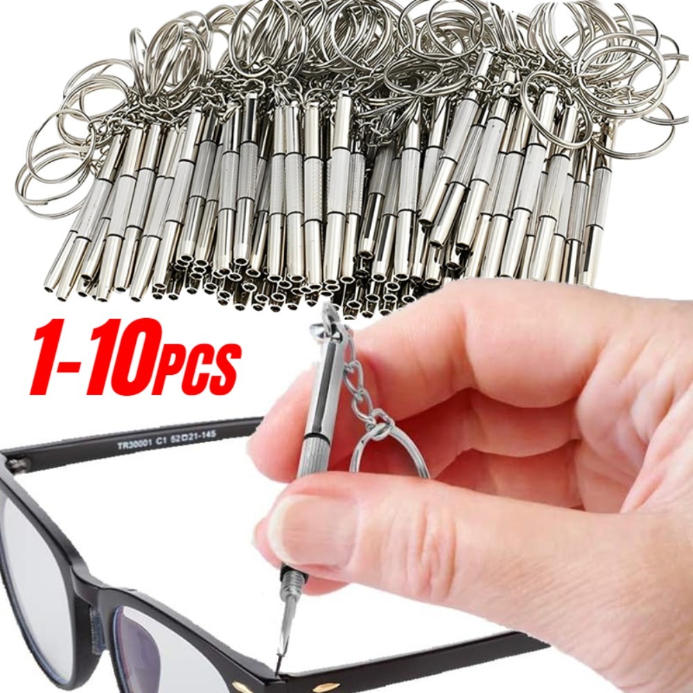 Keychain Multi Tool - 1/3/5/10 Kit di Strumenti di Precisione