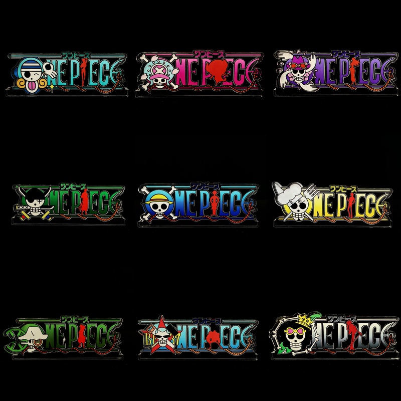 Men Accessories Collection - One Piece Anime Ornamenti acrilici Stand