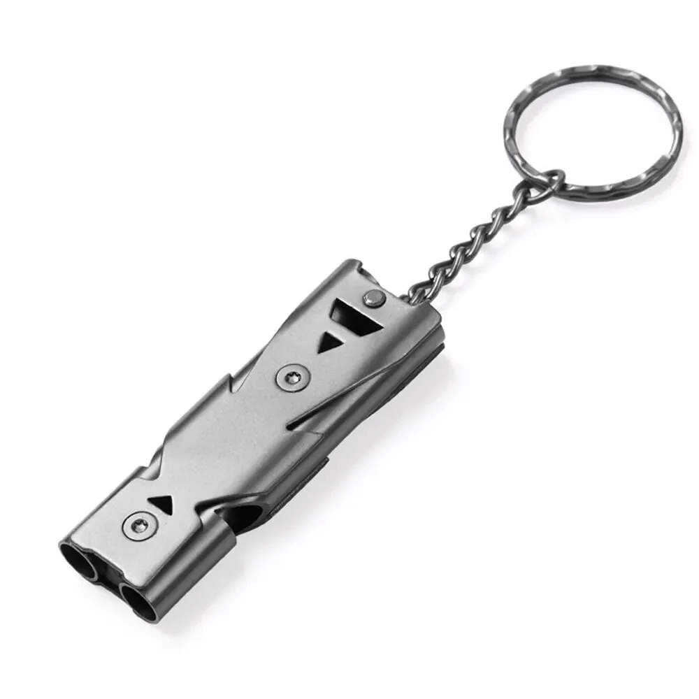 Keychain Multi Tool - Ciondolo portachiavi di emergenza ad alto