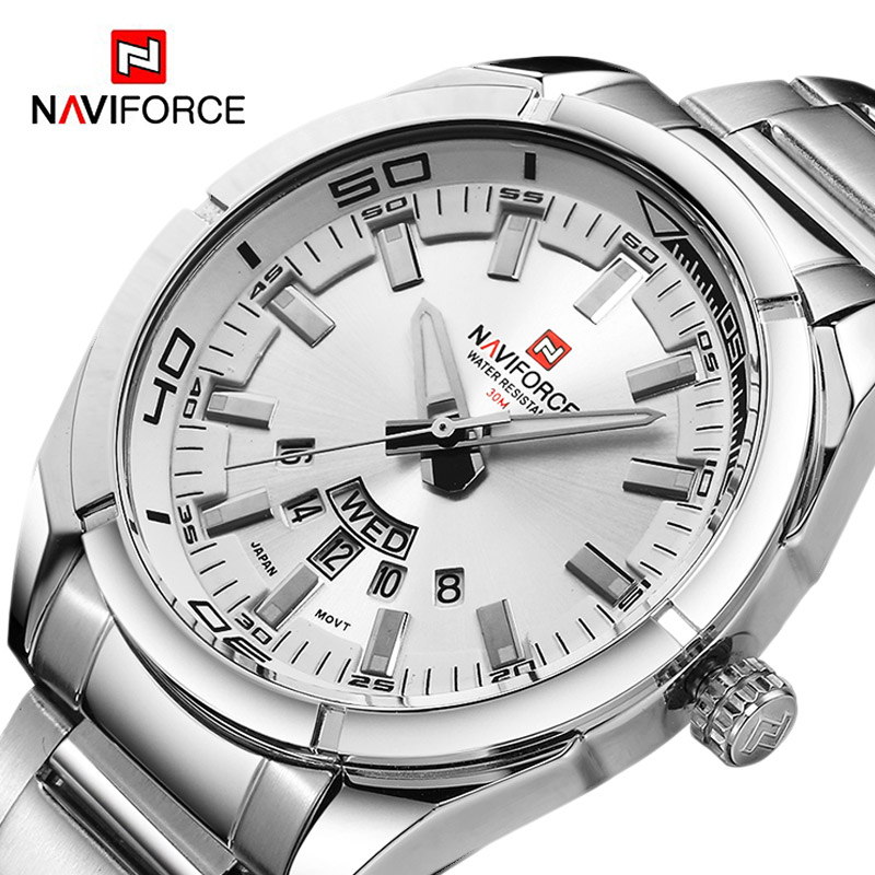 Men Accessories For Wrist - Orologi da Uomo NAVIFORCE, Impermeabili in
