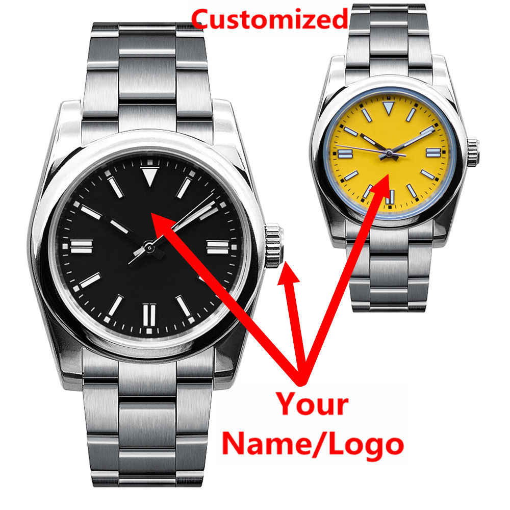 Men Accessories Jewellery - Orologio da uomo con logo personalizzato,