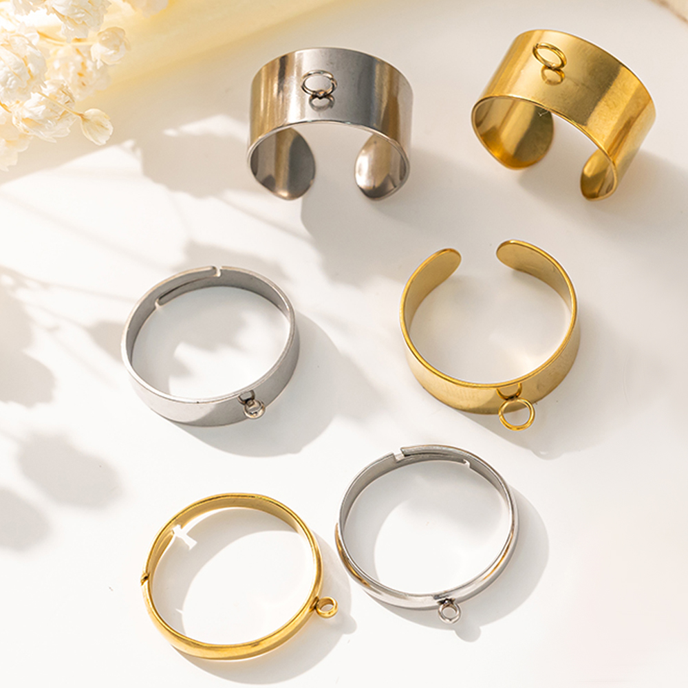 Men Accessories Jewellery - 5 pz/lotto Acciaio Inossidabile Colore Oro