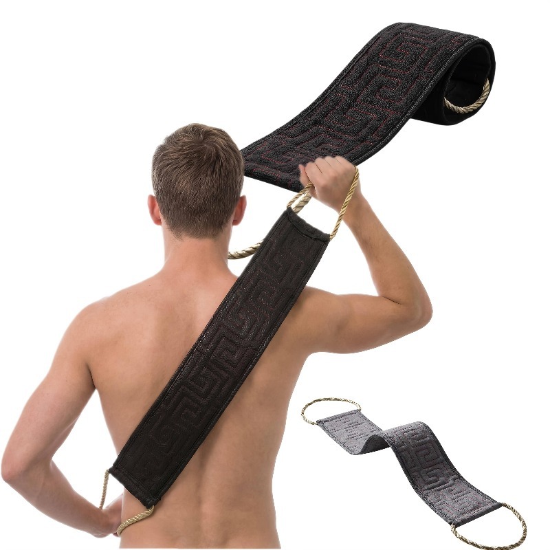 Men'S Accessories Types - Spazzola Lunga per la Schiena, Esfoliante,
