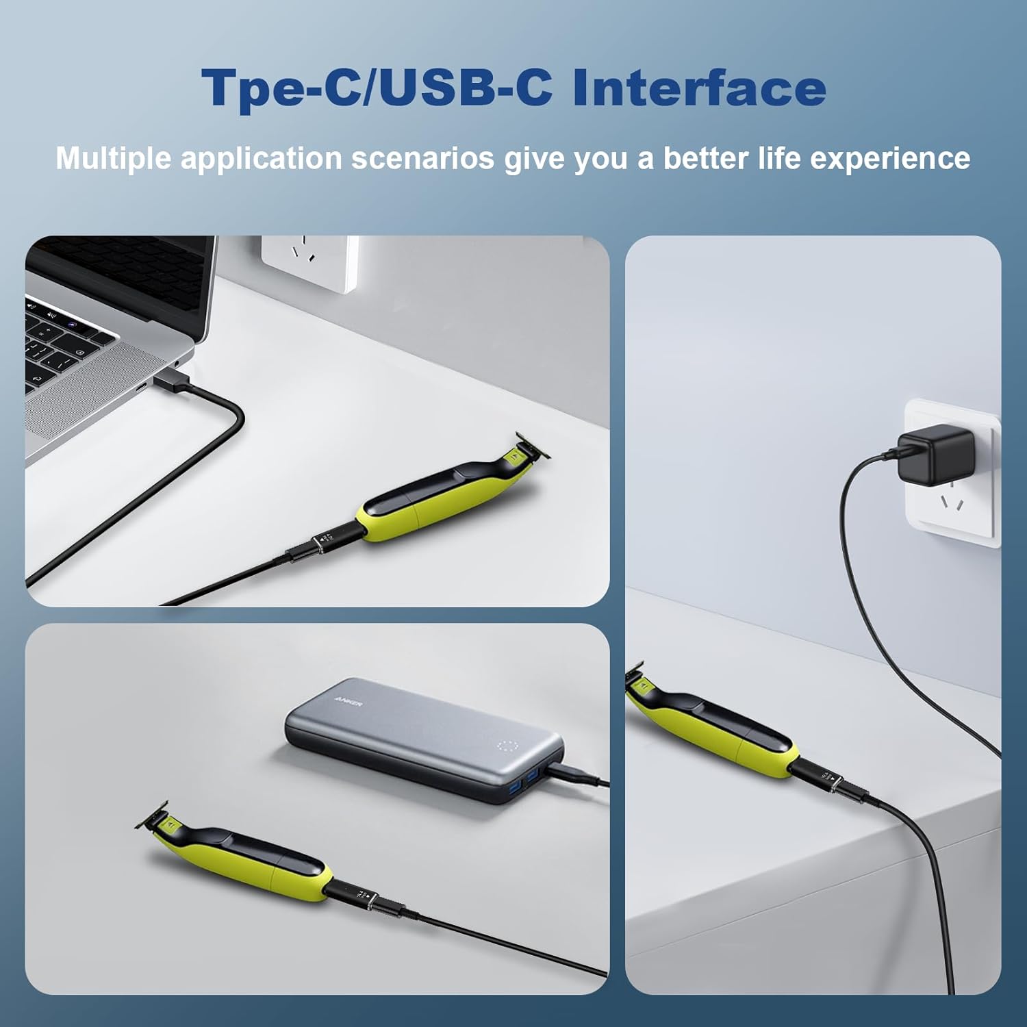 Adattatore Caricabatterie Type - Men'S Accessories Types recensione e prezzo