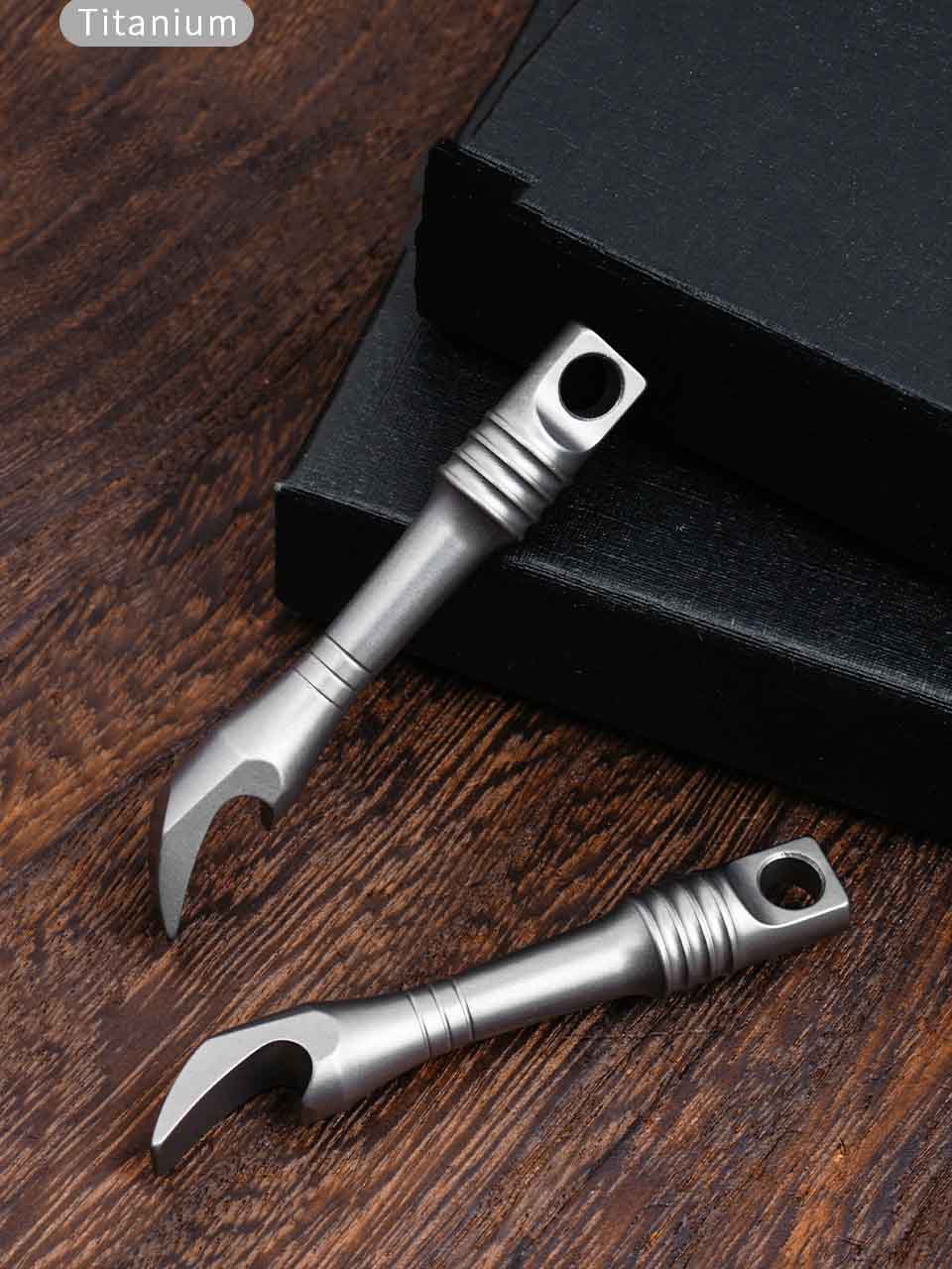 TC4 Lega di titanio Piede di p - Keychain Multi Tool recensione e prezzo