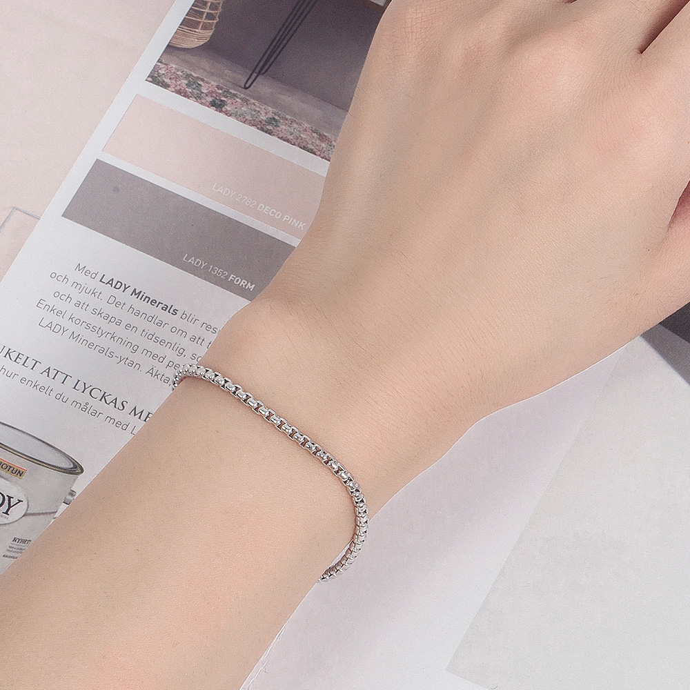 Bracciale unisex in argento st - Men Accessories Chain And Bracelet recensione e prezzo