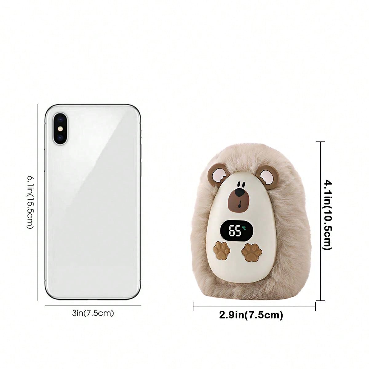 Mini Scaldamani in Peluche per - Men'S Accessories Essentials recensione e prezzo