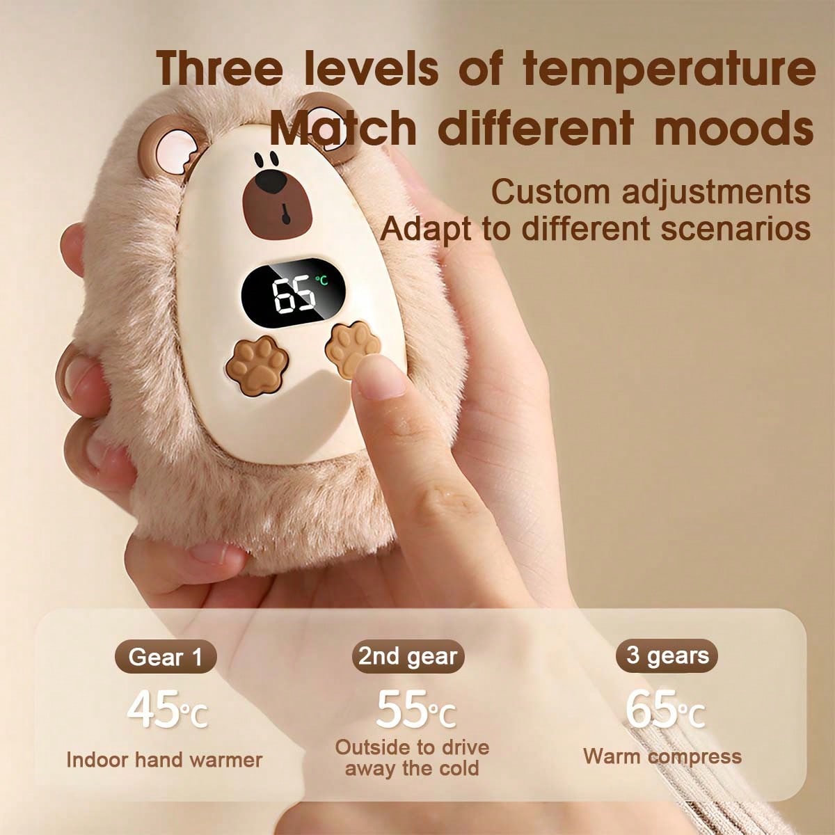 Mini Scaldamani in Peluche per - Men'S Accessories Essentials recensione e prezzo
