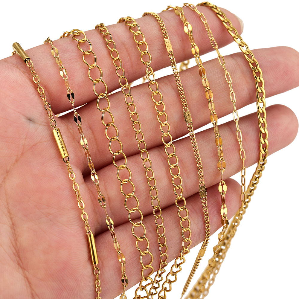 Catene Lunghe a Croce in Accia - Men Accessories Chain And Bracelet recensione e prezzo