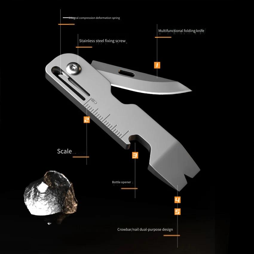 Coltello Pieghevole Multifunzi - Keychain Multi Tool recensione e prezzo