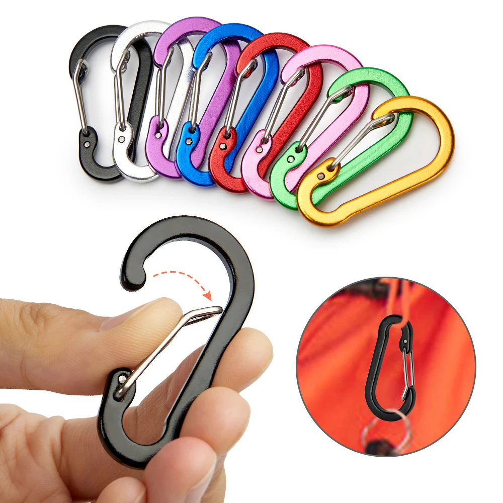 12PCS Moschettone Clip Set Tur - Keychain Multi Tool recensione e prezzo