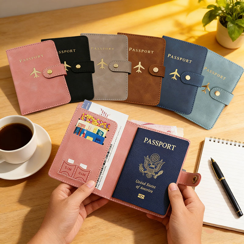 Porta Passaporto in Pelle con  - Men'S Accessories Essentials recensione e prezzo