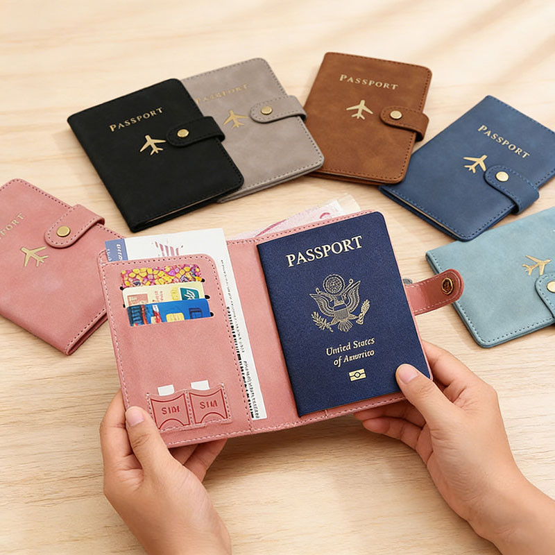 Porta Passaporto in Pelle con  - Men'S Accessories Essentials recensione e prezzo