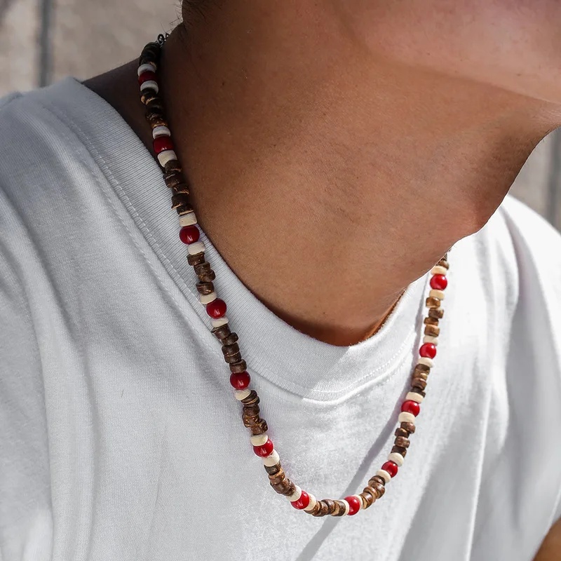 Collana Bohemien da Uomo con P - Men'S Vacation Accessories recensione e prezzo