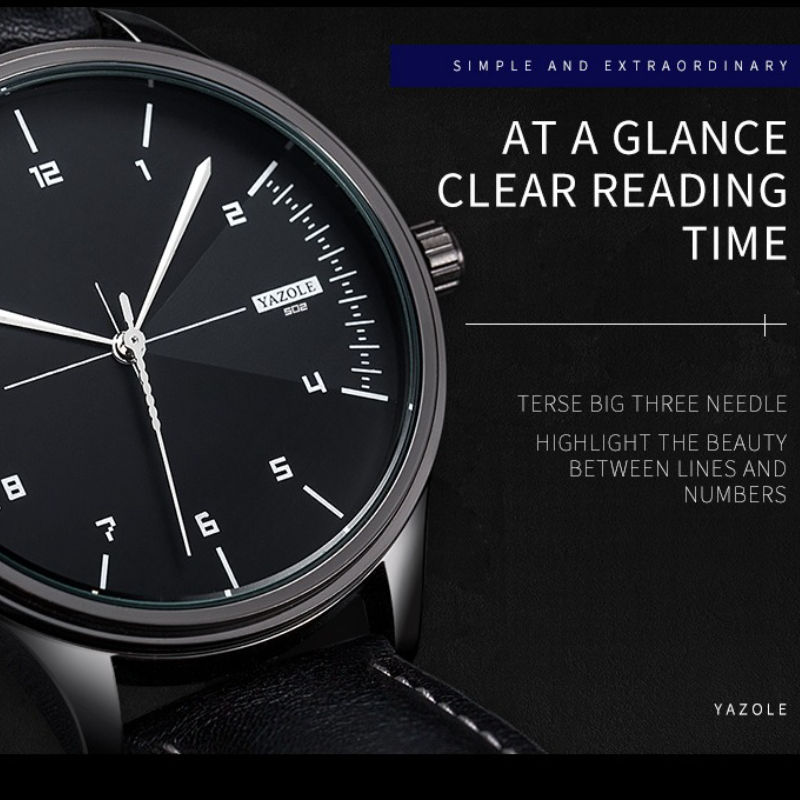 Orologi al Quarzo YAZOLE di Al - Men Accessories For Wrist recensione e prezzo