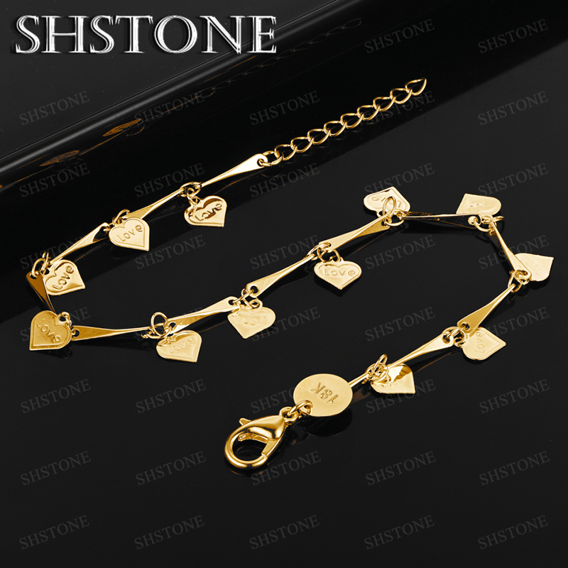 Hot 18k oro maglia catena cuor - Men Accessories Chain And Bracelet recensione e prezzo