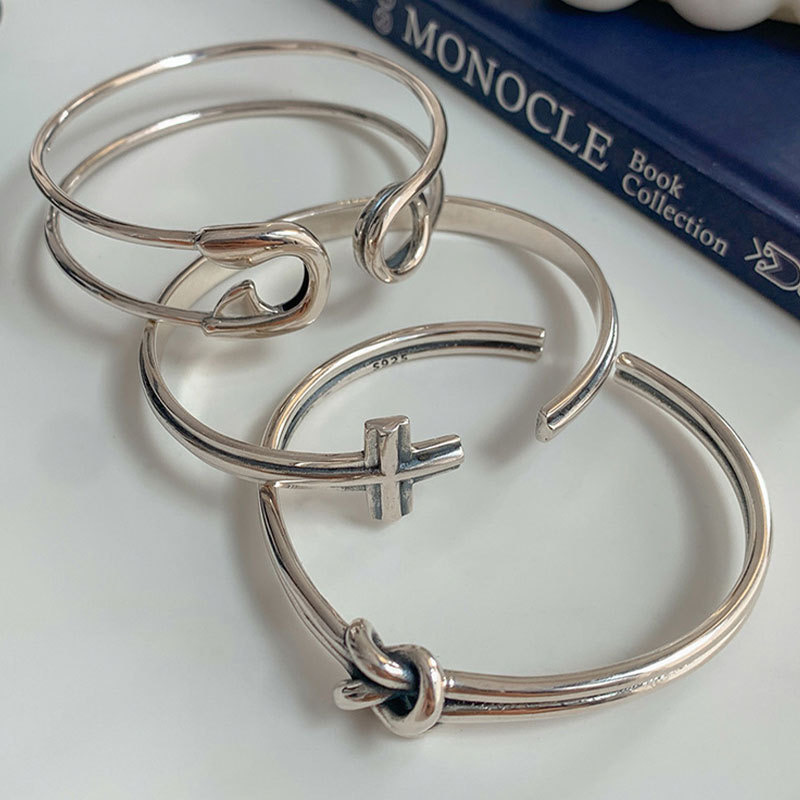 Braccialetti in argento sterli - Men Accessories Chain And Bracelet recensione e prezzo